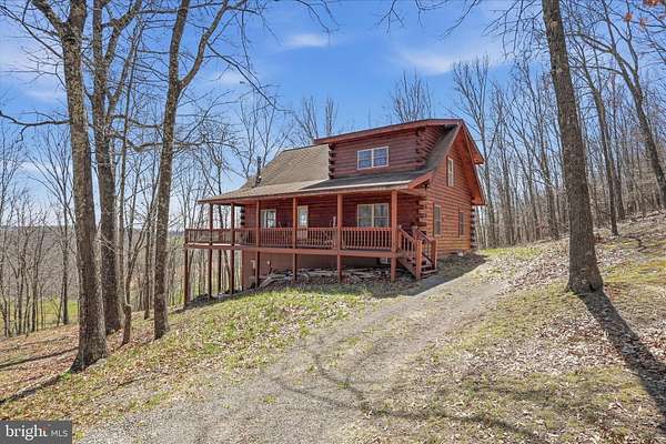 42.8 Acres of Land with Home for Sale in Rio, West Virginia