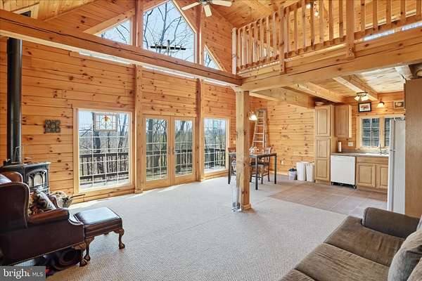 42.8 Acres of Land with Home for Sale in Rio, West Virginia