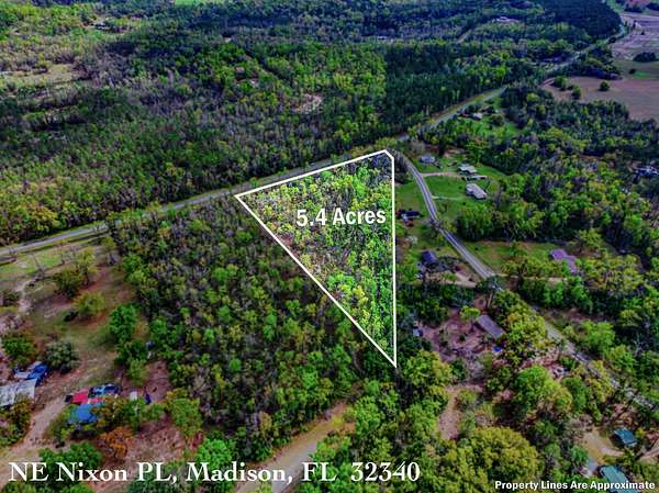 5.4 Acres of Land for Sale in Madison, Florida