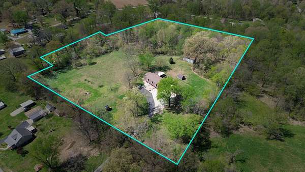 8.4 Acres of Land with Home for Sale in Spottsville, Kentucky