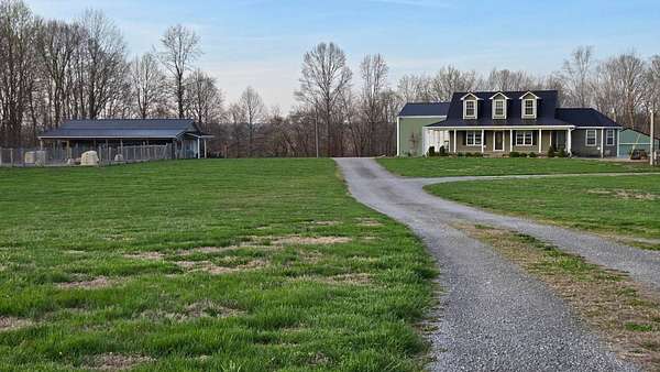 6.8 Acres of Land with Home for Sale in Greensburg, Kentucky