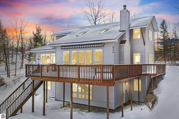 9.35 Acres of Land with Home for Sale in Williamsburg, Michigan