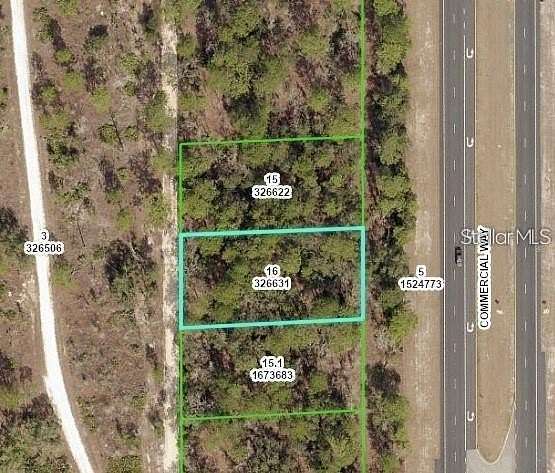 0.46 Acres of Commercial Land for Sale in Weeki Wachee, Florida