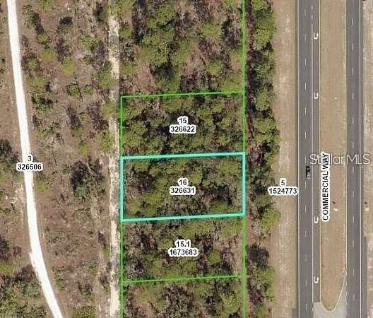 0.46 Acres of Commercial Land for Sale in Weeki Wachee, Florida