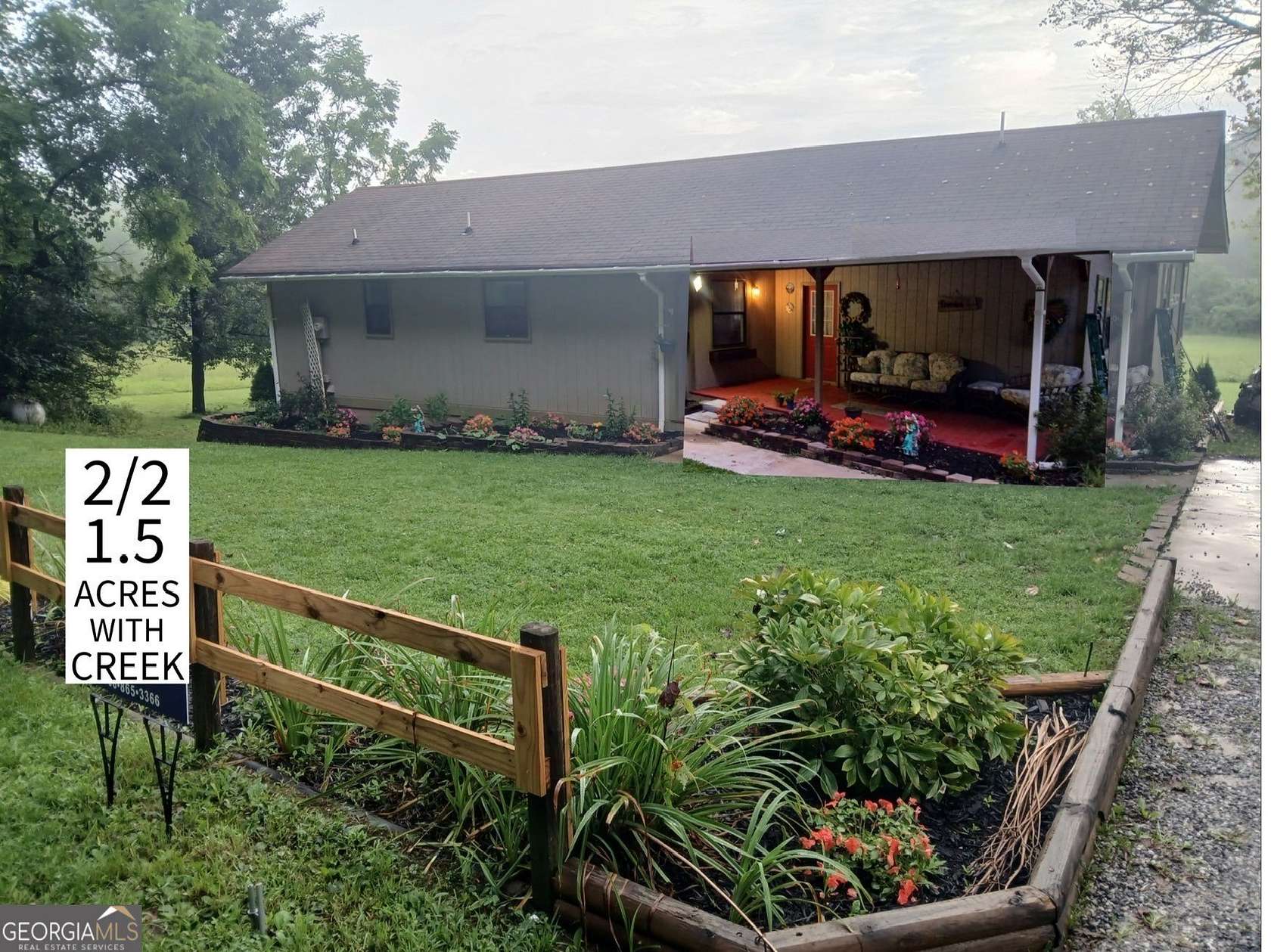 1.5 Acres of Land with Home for Sale in Young Harris, Georgia