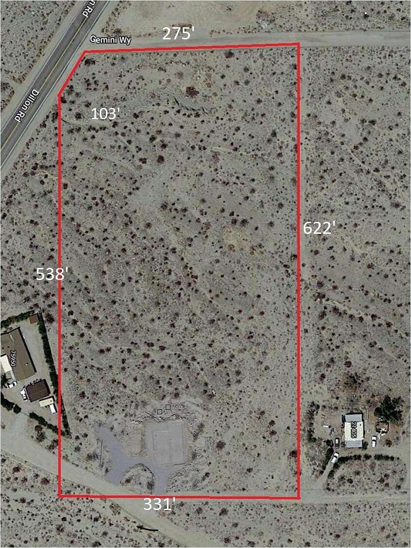 4.78 Acres of Land for Sale in Sky Valley, California