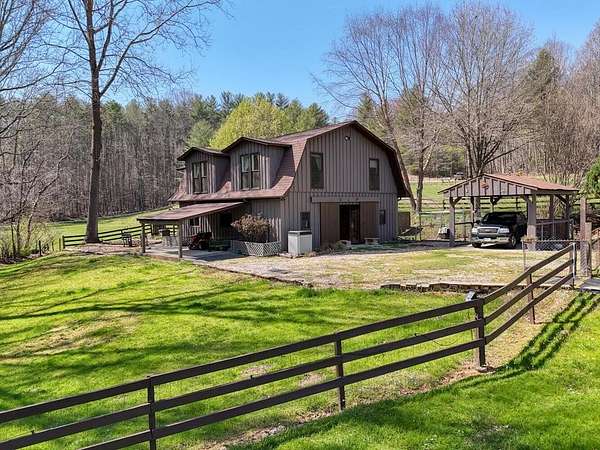 5 Acres of Land with Home for Sale in Blue Ridge, Georgia