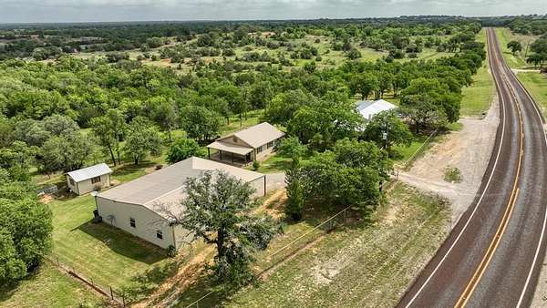3.44 Acres of Land with Home for Sale in Lipan, Texas