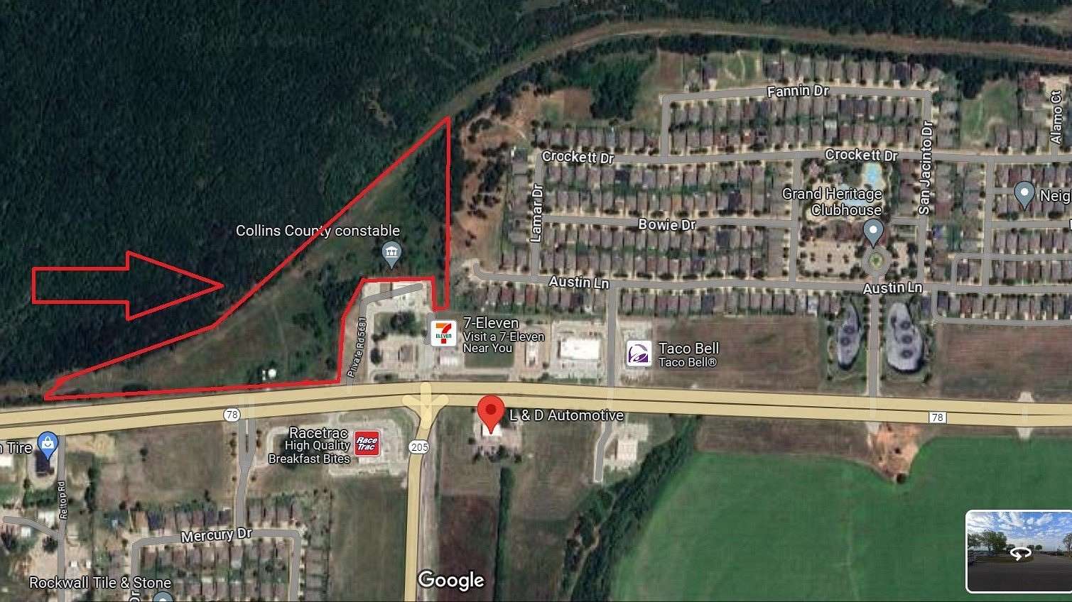 9.37 Acres of Residential Land for Sale in Lavon, Texas