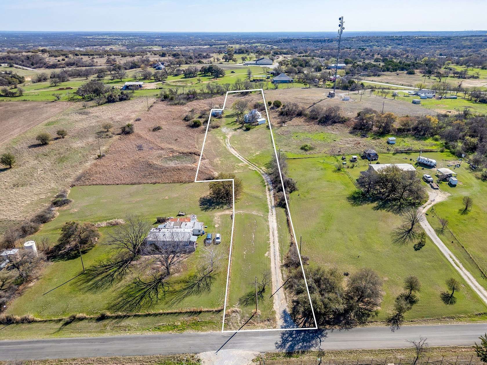 2 Acres of Land with Home for Sale in Springtown, Texas