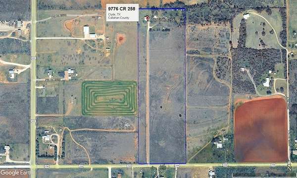 20.3 Acres of Land with Home for Sale in Clyde, Texas