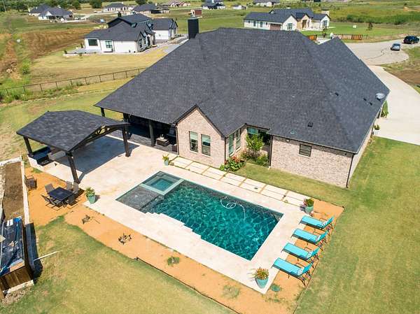 2.53 Acres of Land with Home for Sale in Krum, Texas