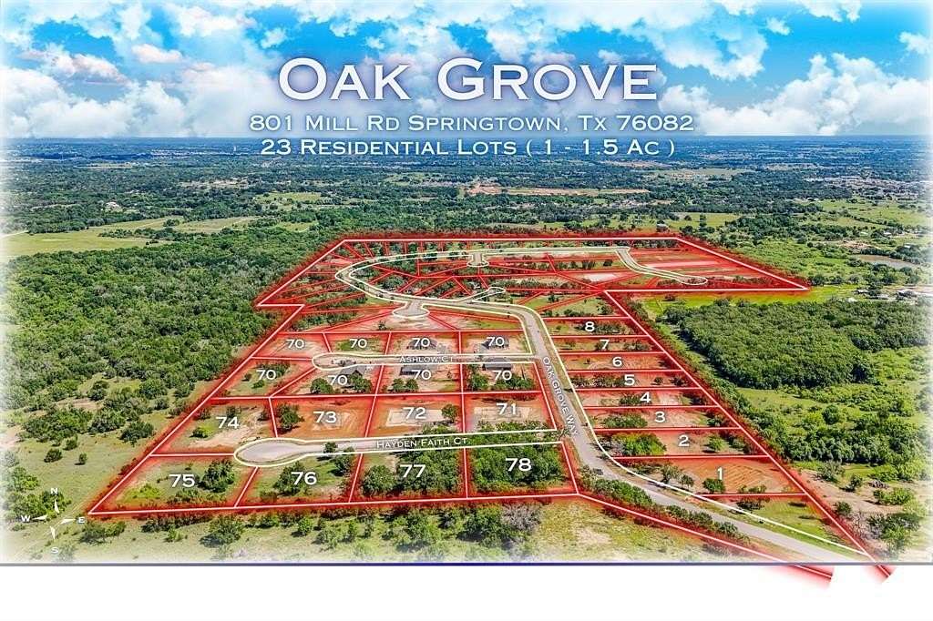 1.33 Acres of Residential Land for Sale in Springtown, Texas