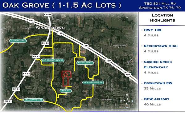 1 Acre of Residential Land for Sale in Springtown, Texas