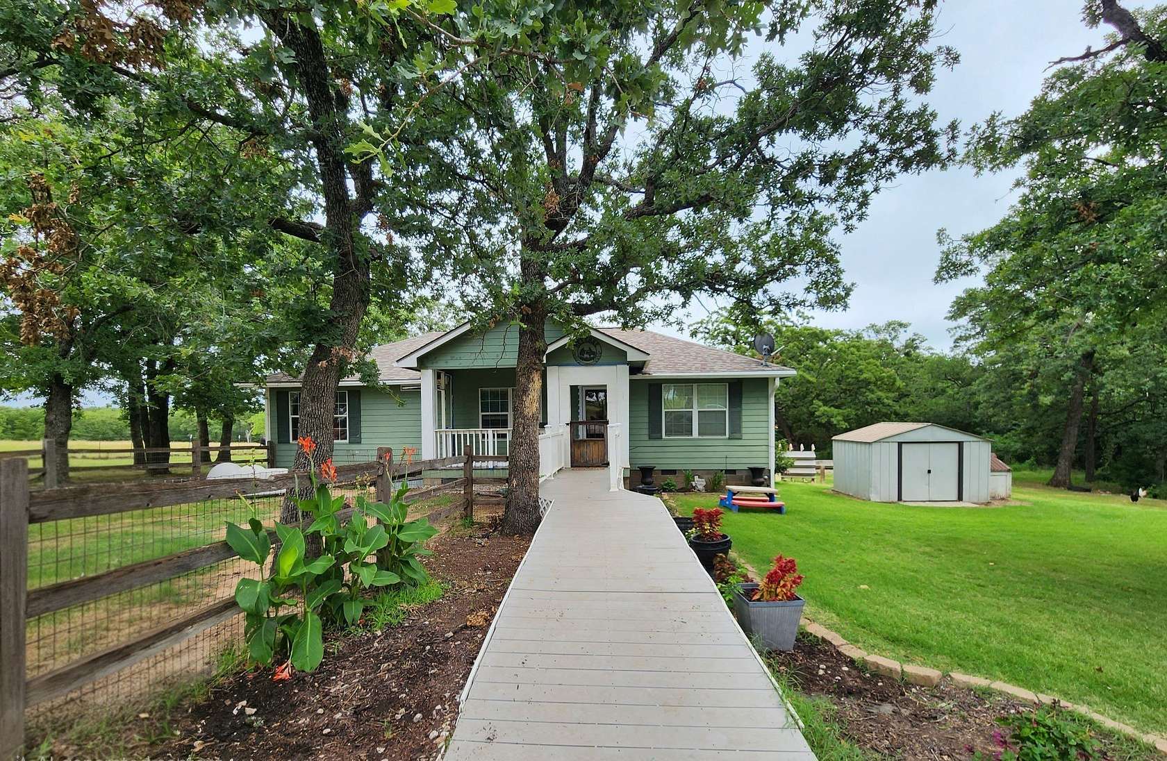 2 Acres of Land with Home for Sale in Paradise, Texas