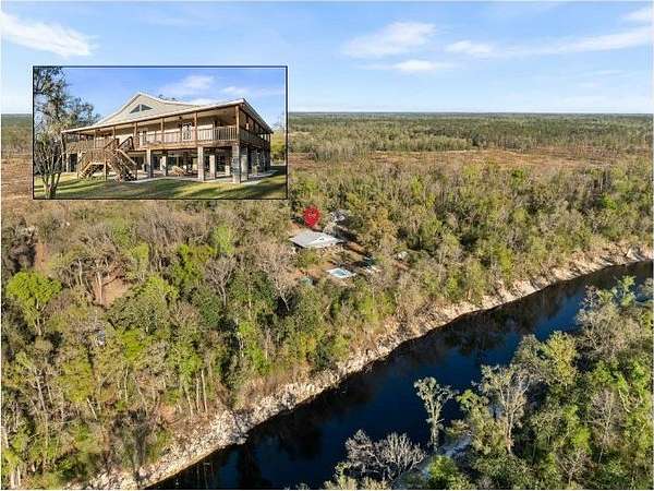 9.2 Acres of Land with Home for Sale in Jasper, Florida