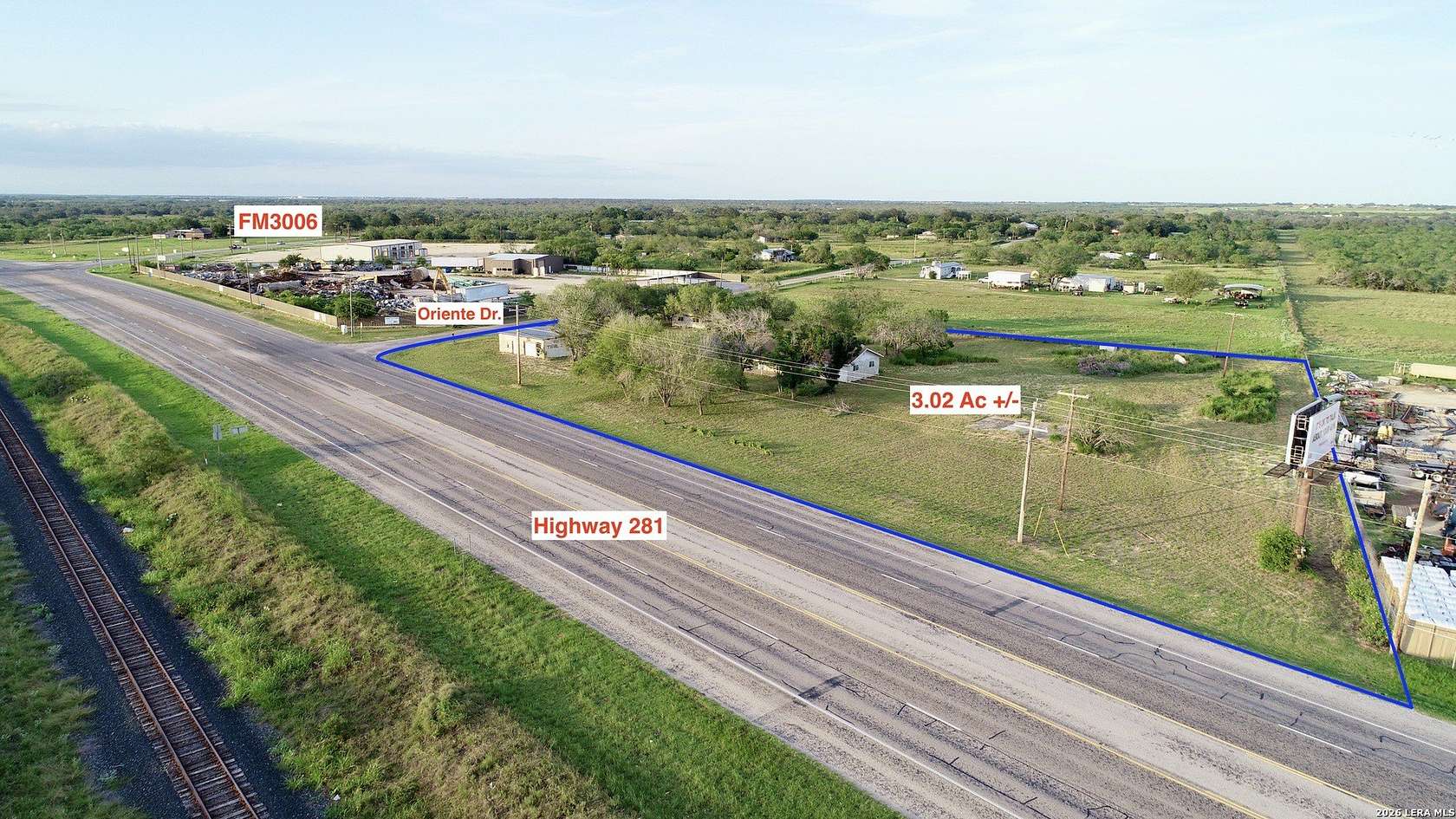 3 Acres of Commercial Land for Sale in Pleasanton, Texas