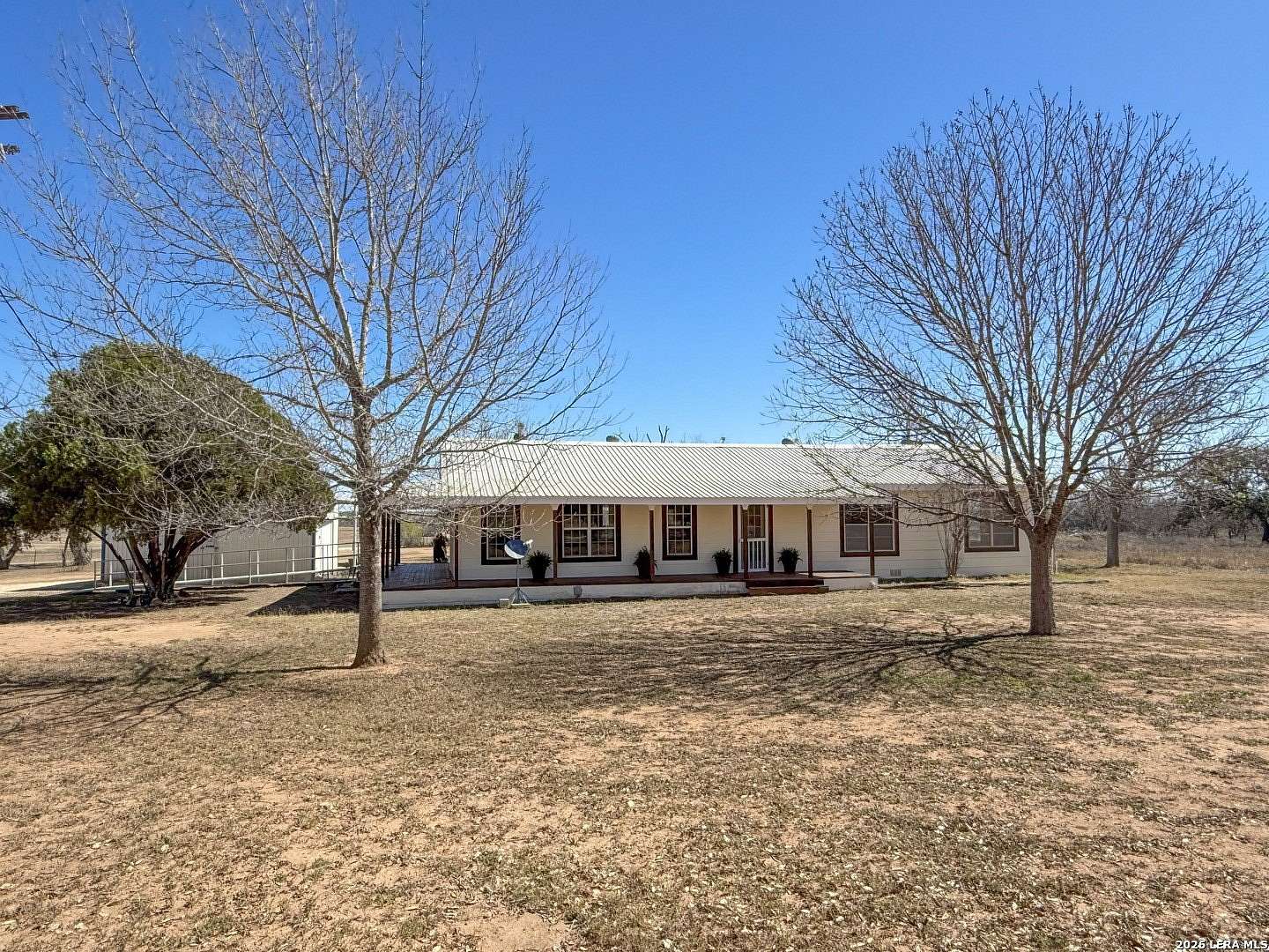 4.17 Acres of Land with Home for Sale in Devine, Texas