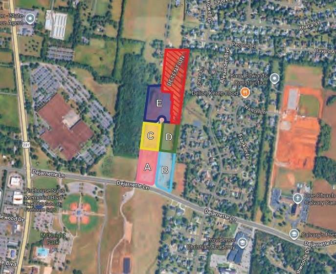 2.45 Acres of Commercial Land for Sale in Murfreesboro, Tennessee