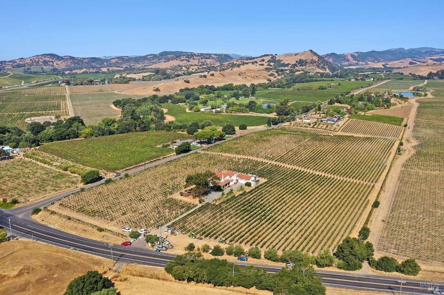 18.3 Acres of Land with Home for Sale in Napa, California