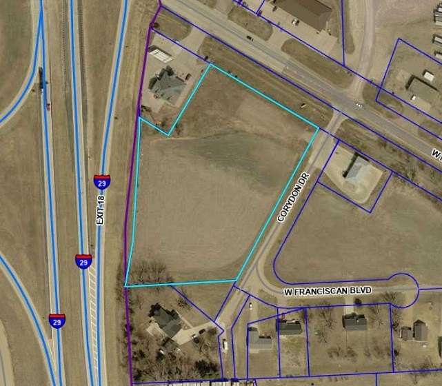 4.57 Acres of Commercial Land for Sale in Elk Point, South Dakota