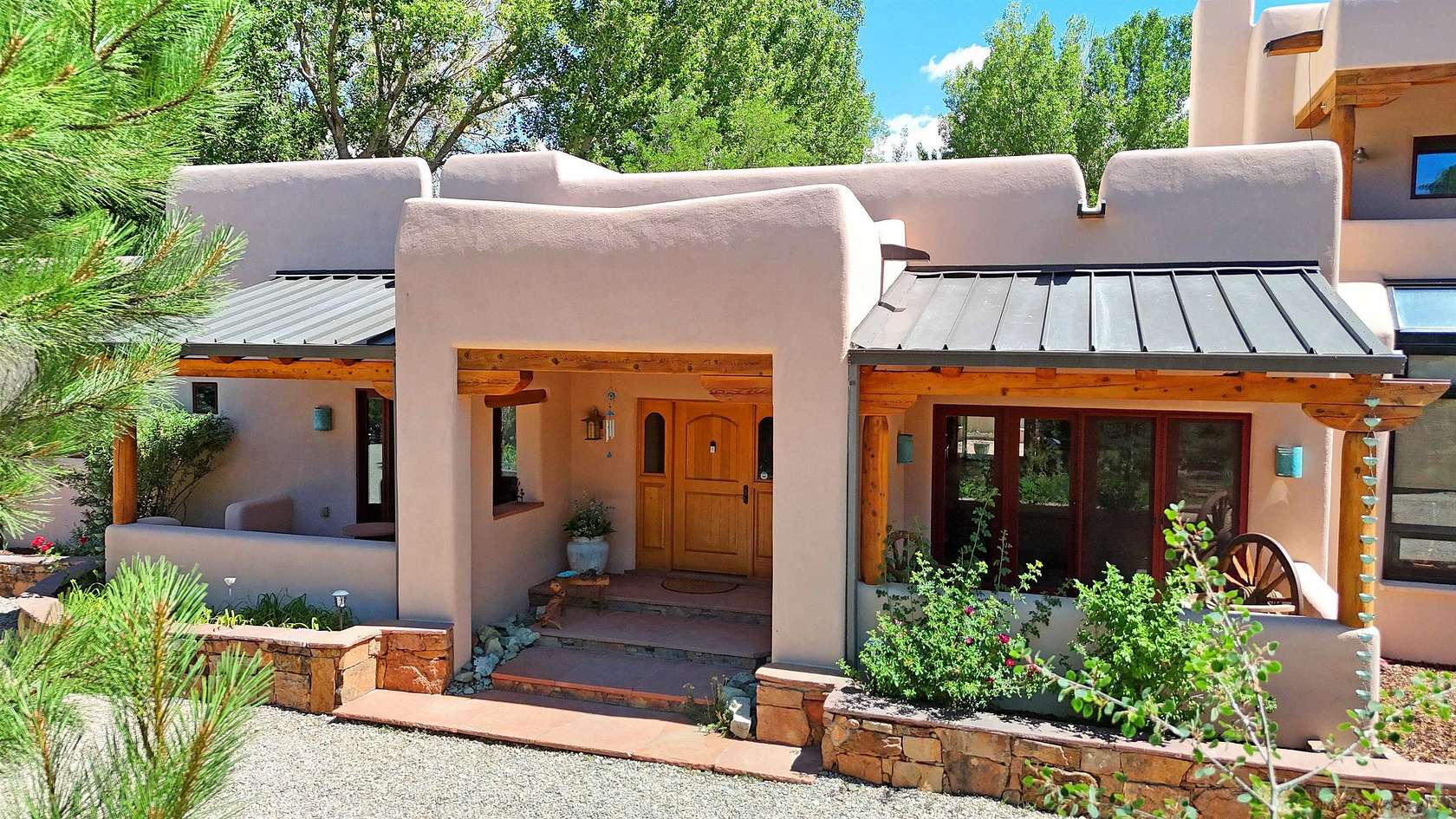 7.3 Acres of Land with Home for Sale in Taos, New Mexico