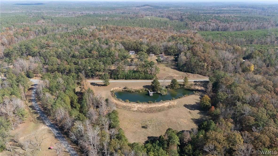 57 Acres of Land with Home for Sale in Eutaw, Alabama