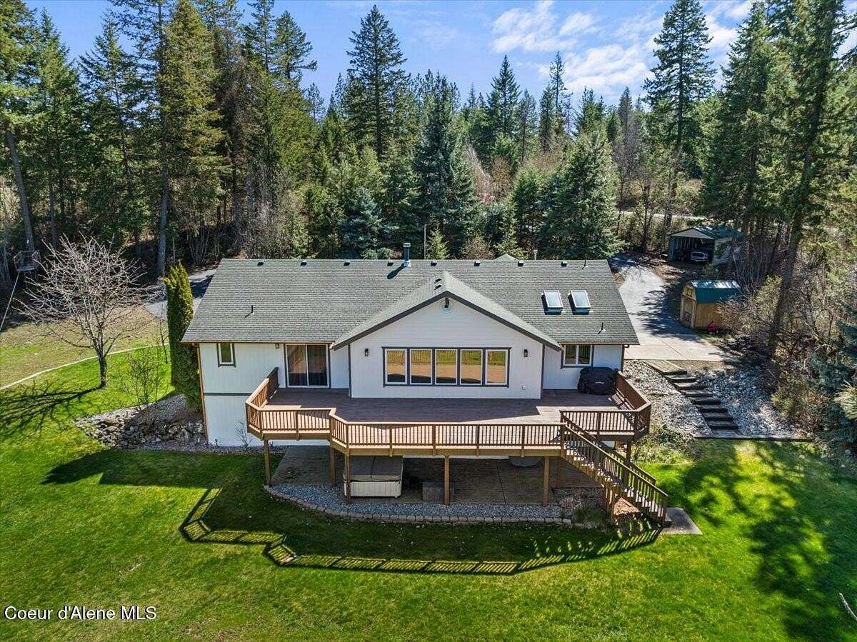 4.88 Acres of Land with Home for Sale in Hayden, Idaho