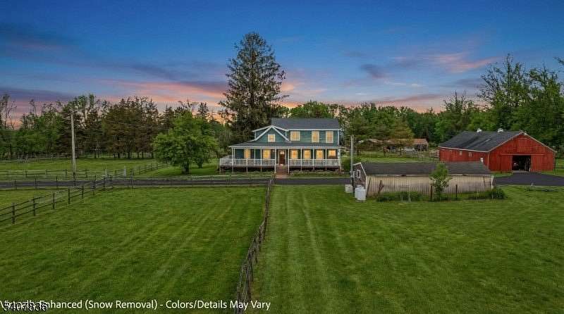 9.35 Acres of Land with Home for Sale in East Amwell Township, New Jersey