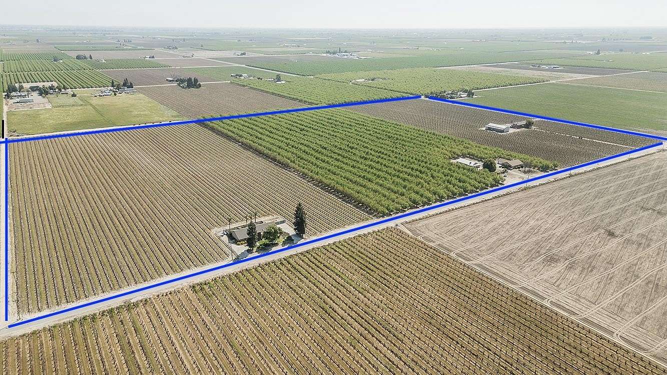 59 Acres of Land with Home for Sale in Fresno, California