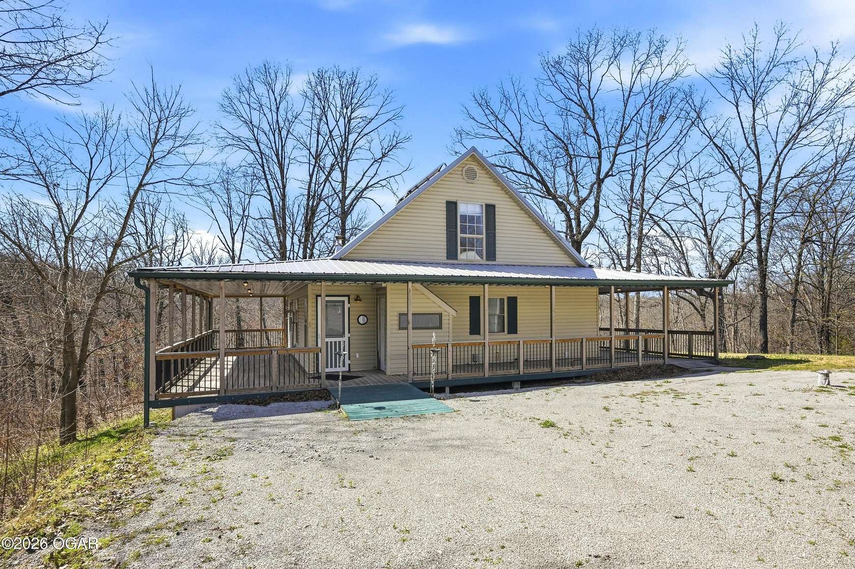 10 Acres of Recreational Land with Home for Sale in Noel, Missouri