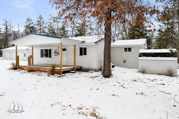 10 Acres of Recreational Land with Home for Sale in Lewiston, Michigan