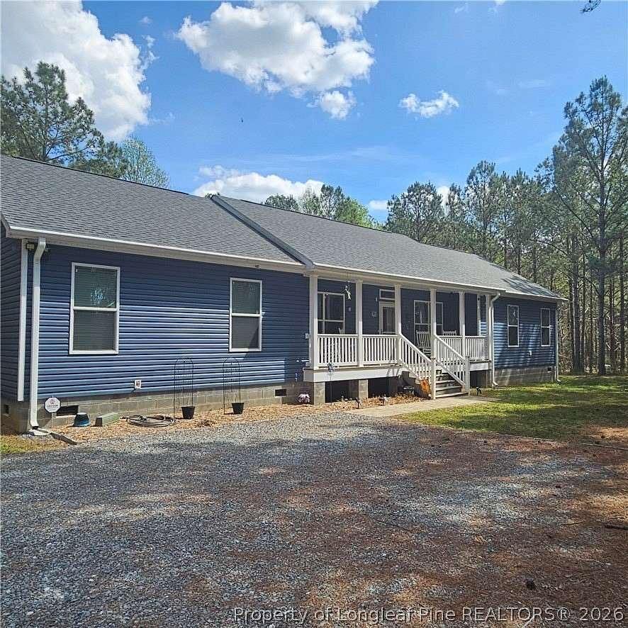 3 Acres of Land with Home for Sale in Goldston, North Carolina