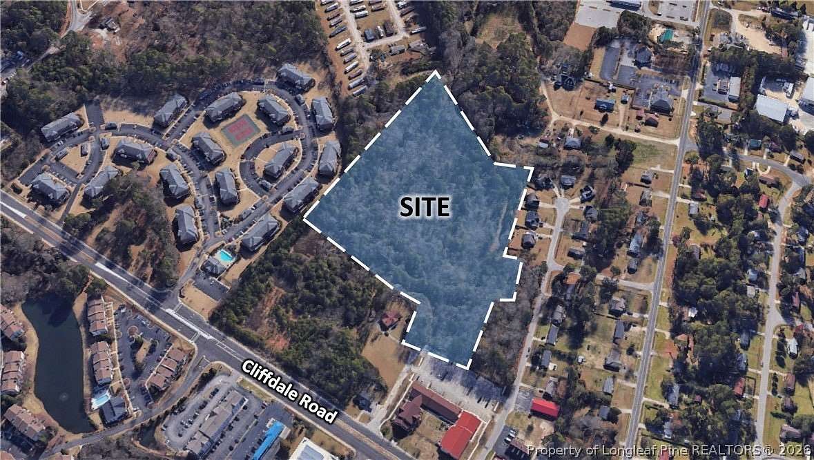 11.5 Acres of Land for Sale in Fayetteville, North Carolina