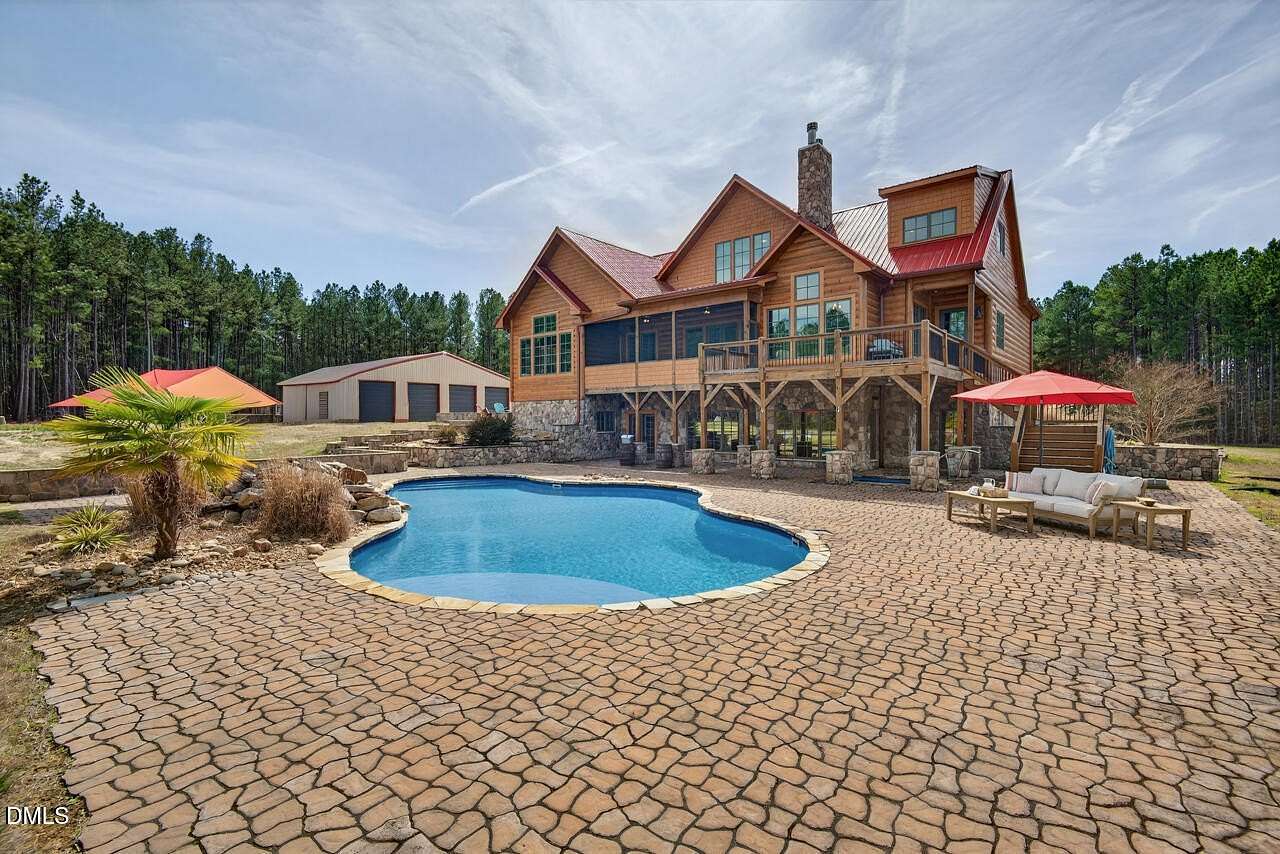 22.8 Acres of Recreational Land with Home for Sale in Graham, North Carolina