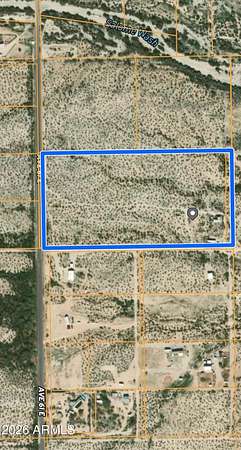 19.5 Acres of Land with Home for Sale in Salome, Arizona