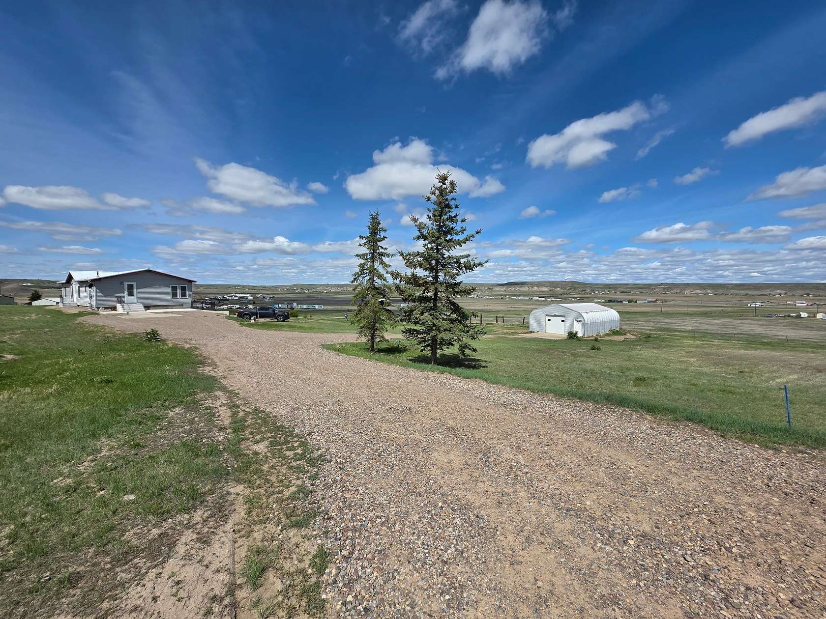 10 Acres of Land with Home for Sale in Great Falls, Montana