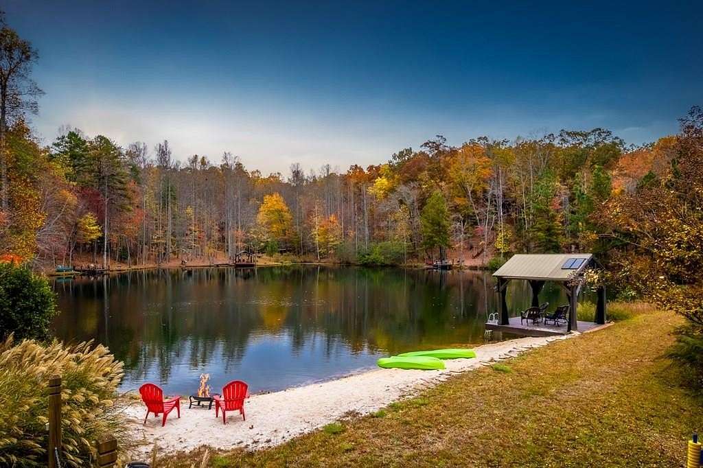6.8 Acres of Land with Home for Sale in Morganton, Georgia