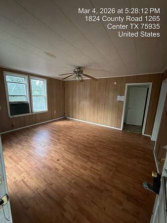 3 Acres of Land with Home for Sale in Center, Texas