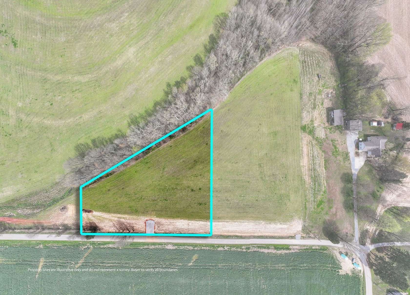 2.3 Acres of Residential Land for Sale in Anderson, Alabama