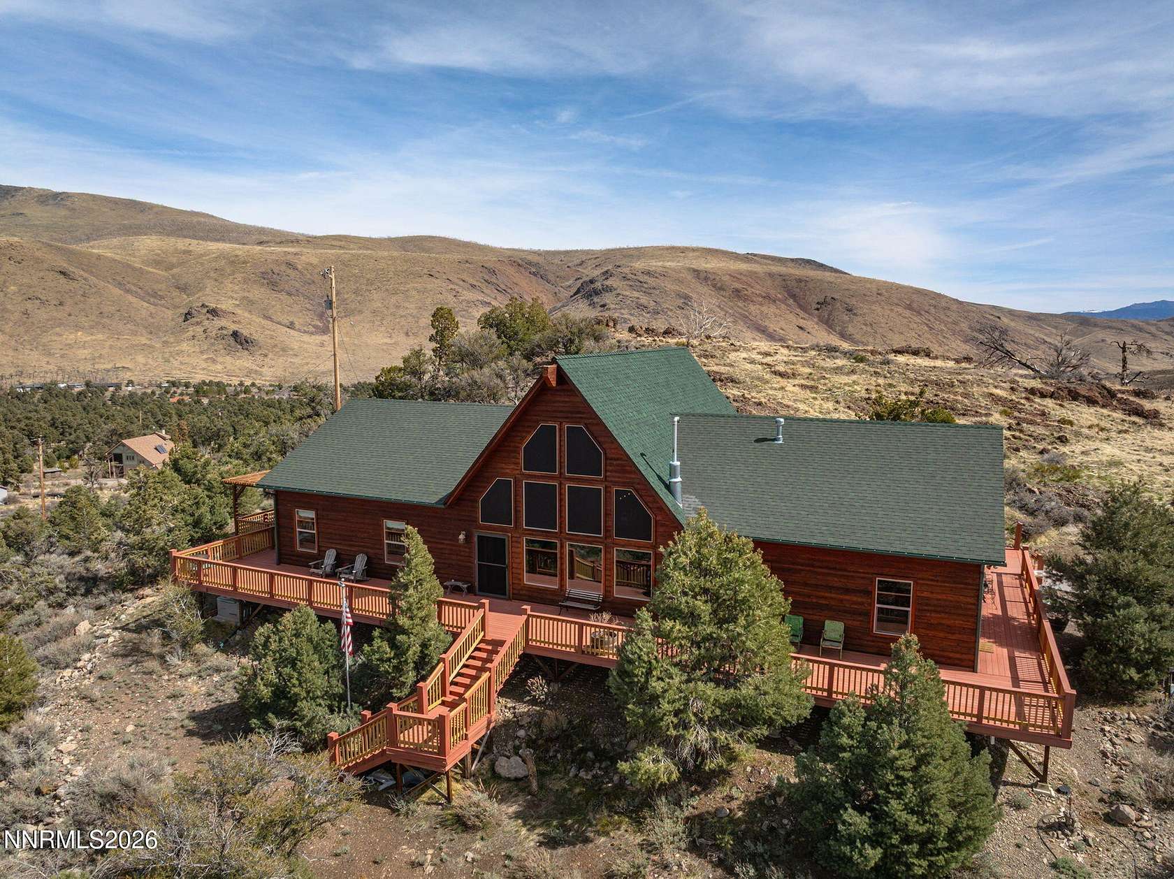 10.1 Acres of Land with Home for Sale in Gardnerville, Nevada