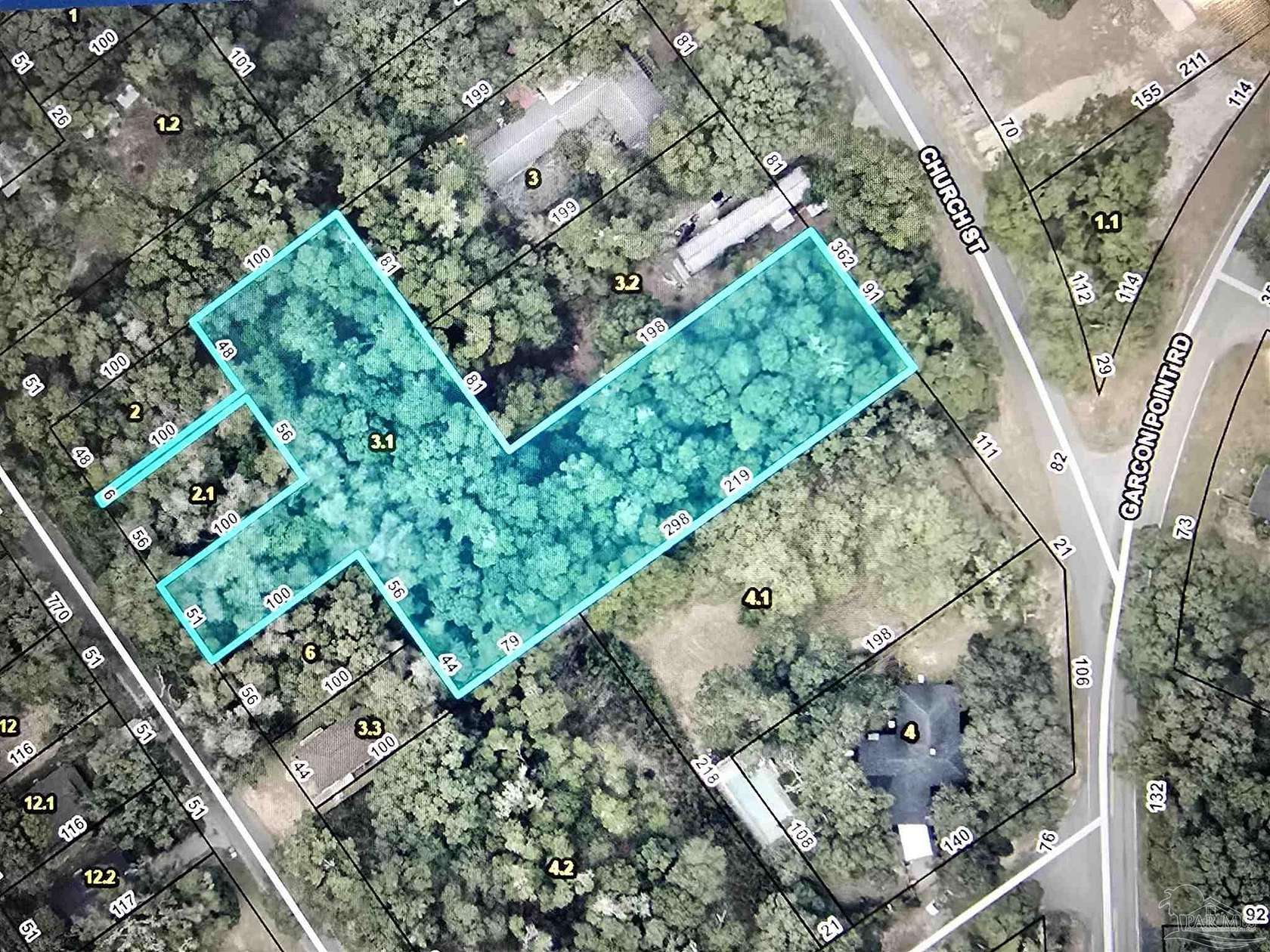 1.1 Acres of Residential Land for Sale in Bagdad, Florida