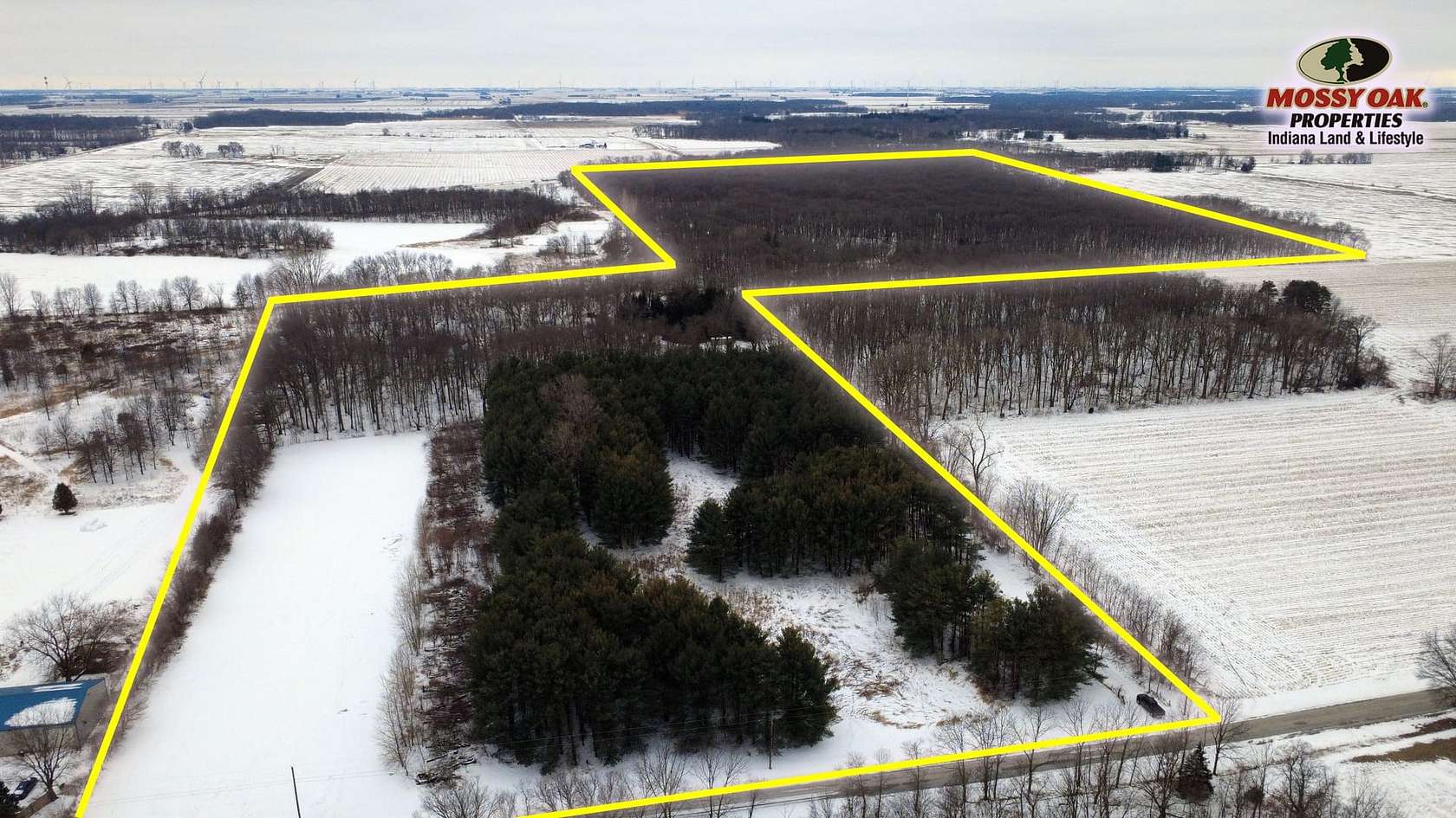 57 Acres of Recreational Land for Sale in Rensselaer, Indiana
