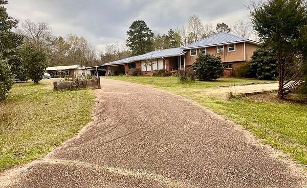 4.7 Acres of Land with Home for Sale in Wesson, Mississippi