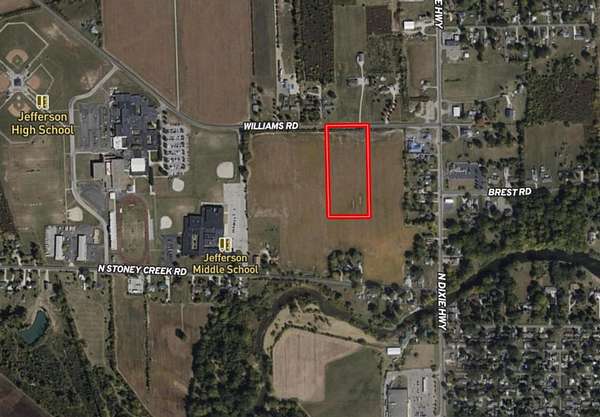 6.2 Acres of Land for Sale in Monroe, Michigan