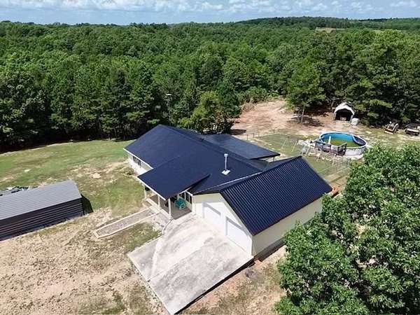 10 Acres of Land with Home for Sale in St. Joe, Arkansas