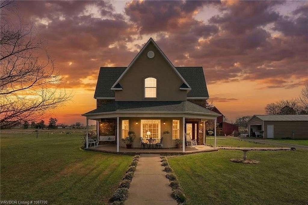 10 Acres of Land with Home for Sale in Hartford, Arkansas