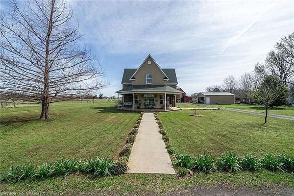 10 Acres of Land with Home for Sale in Hartford, Arkansas