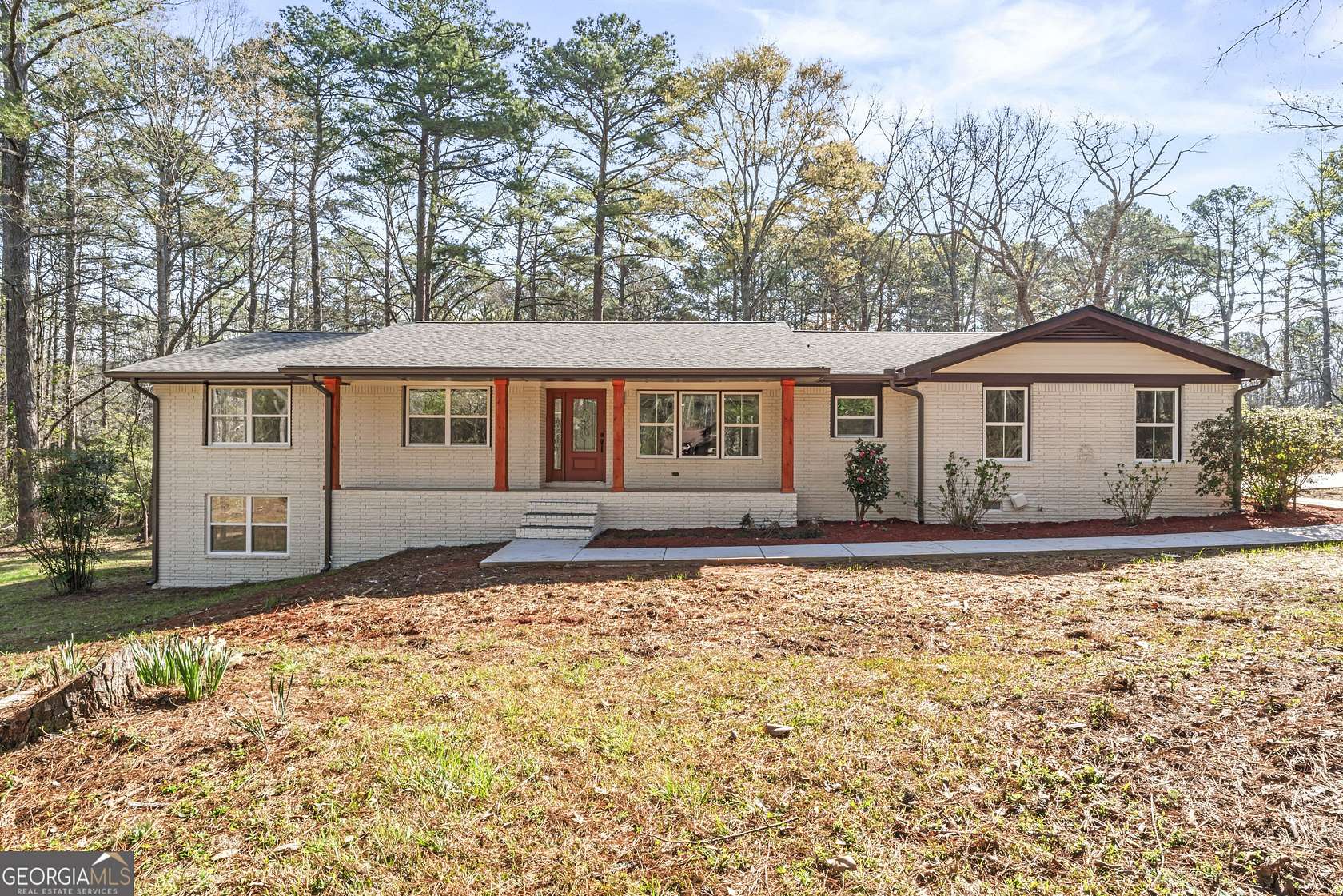 3.7 Acres of Land with Home for Sale in Fayetteville, Georgia