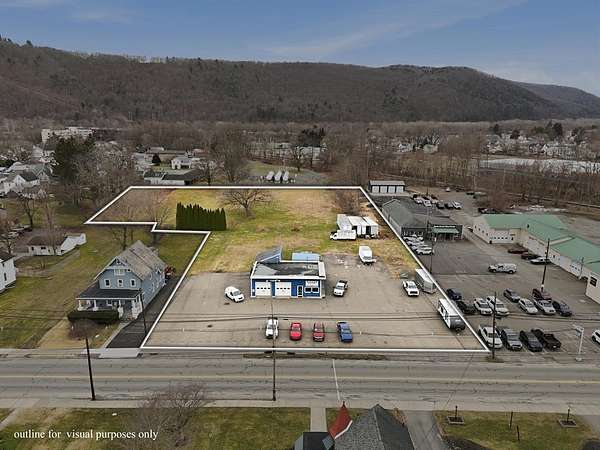 3 Acres of Improved Commercial Land for Sale in Athens, Pennsylvania